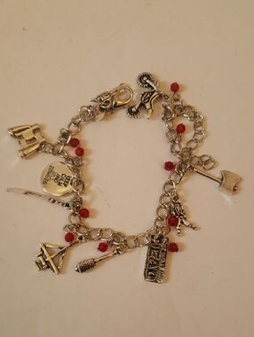 The Walking Dead TV Show Bracelet w/ Charms